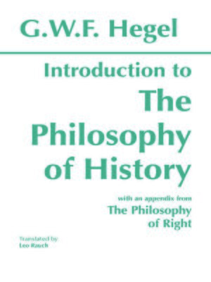 cover image of Introduction to the Philosophy of History